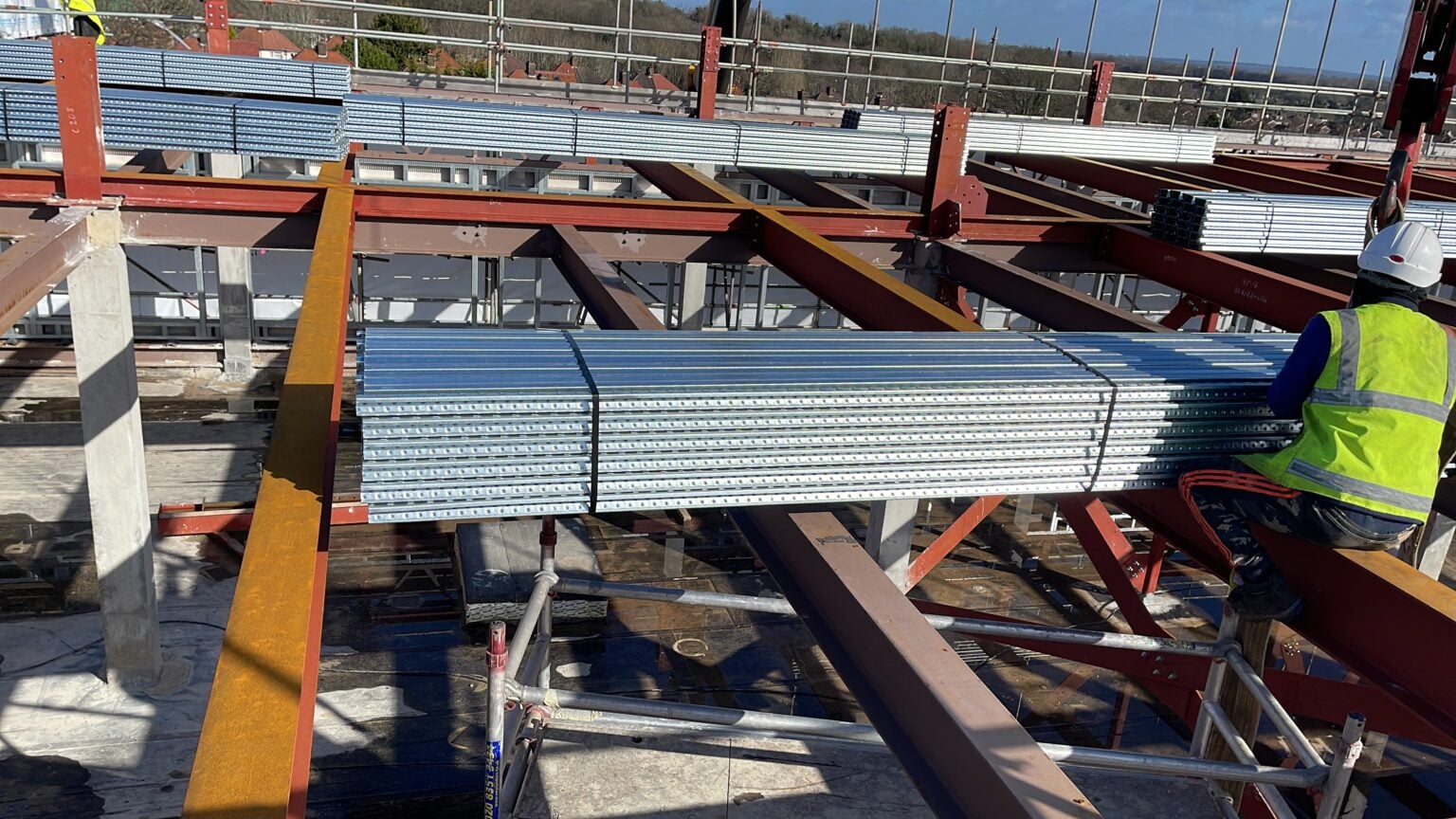 metal sheet decking
