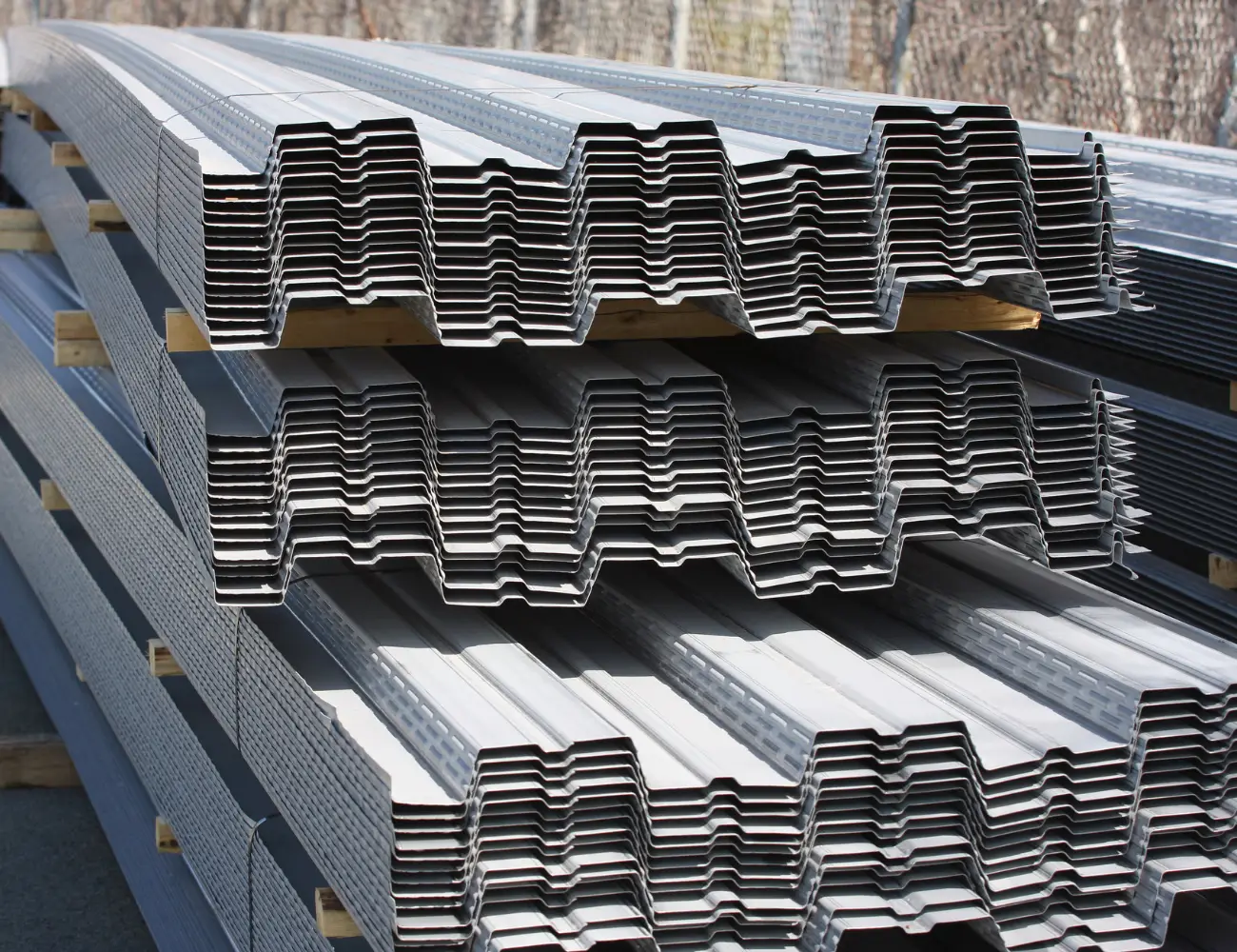 metal sheet decking