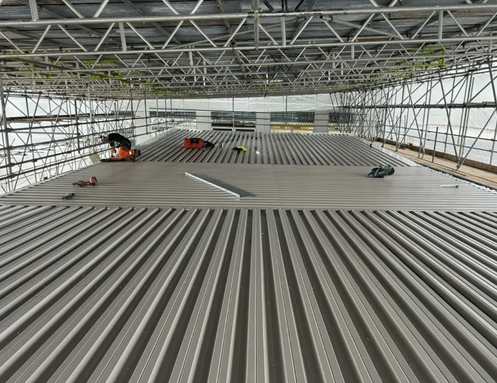 steel deck comflor metfloor
