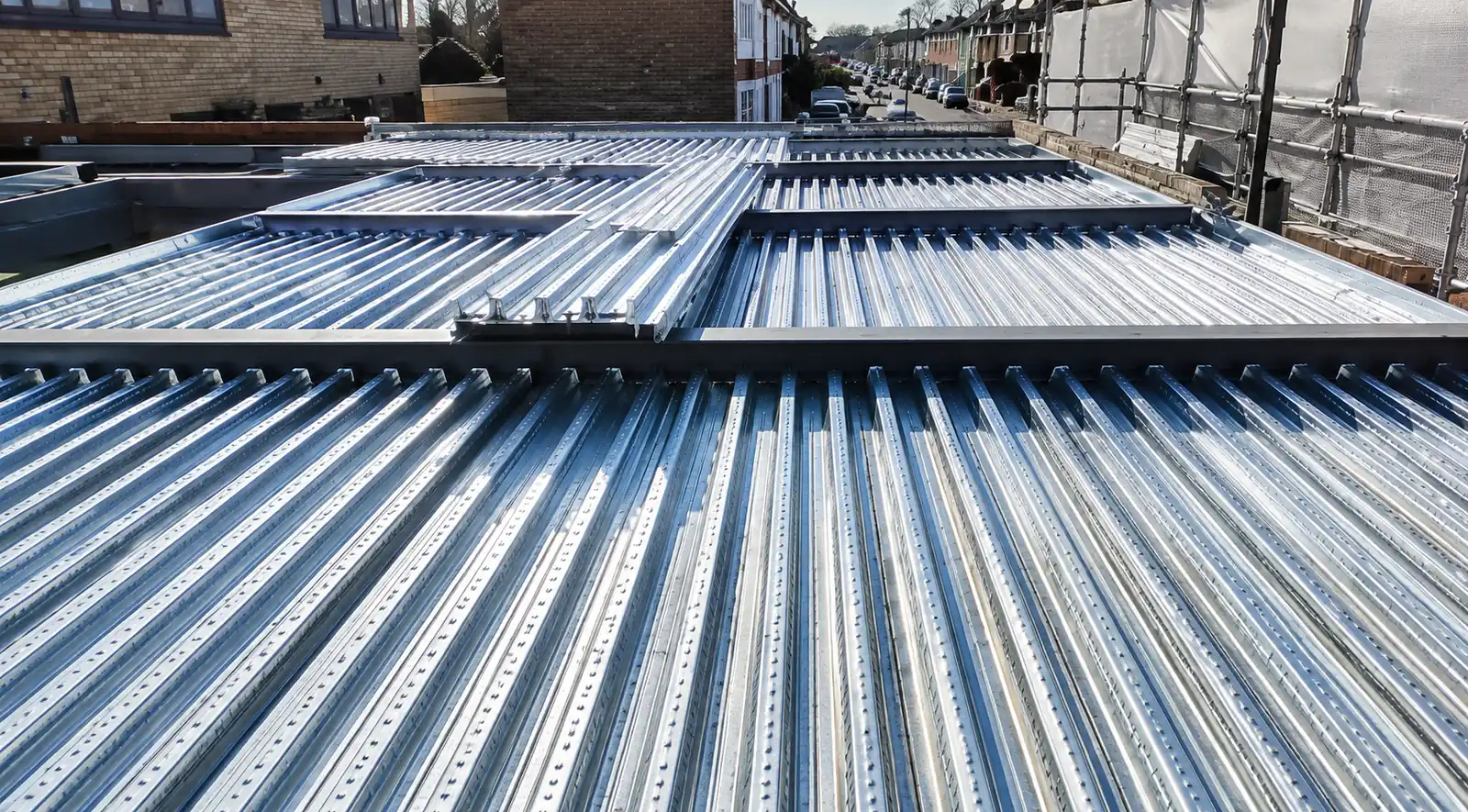 Surplus metal decking buy back scheme