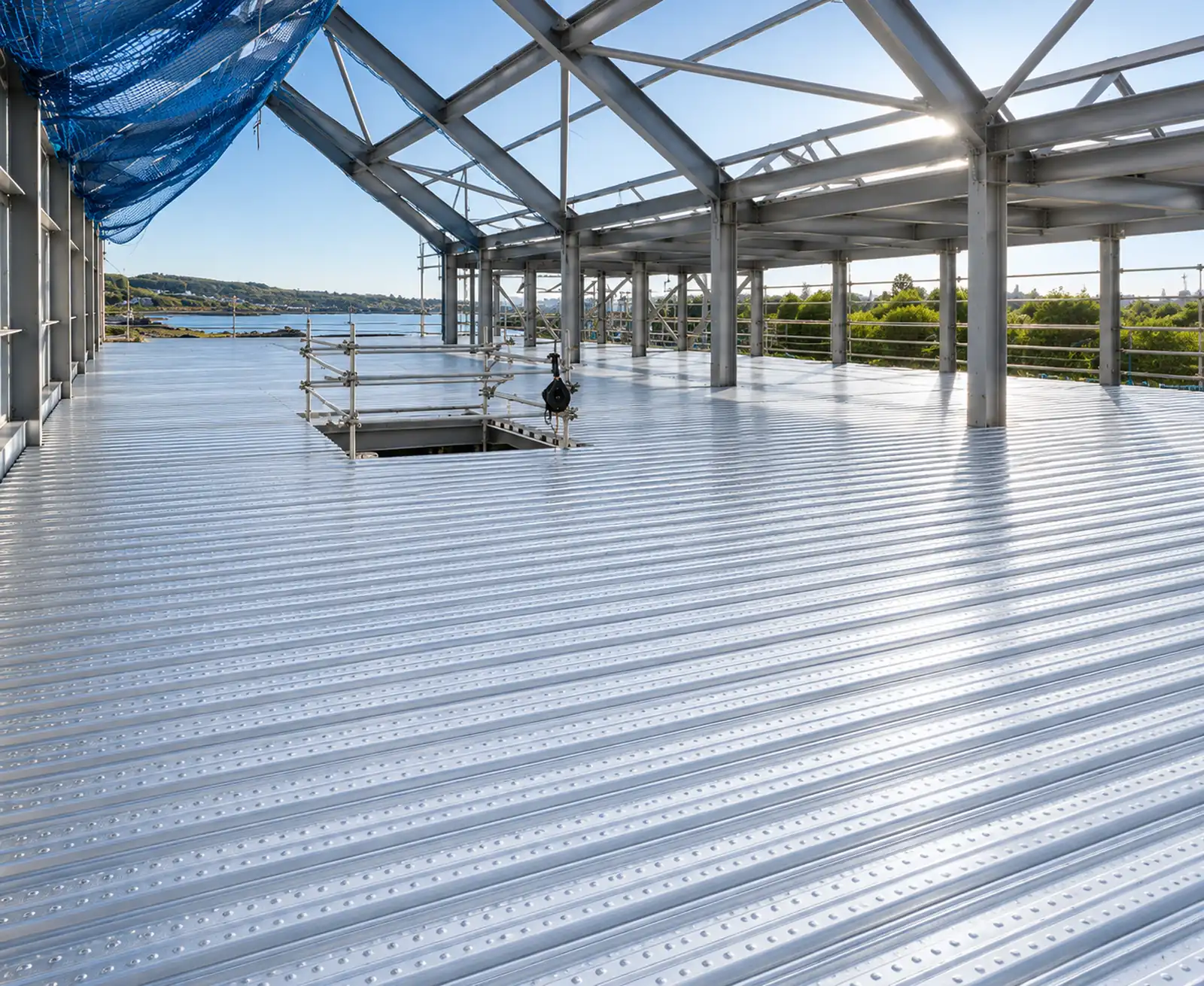 steel decks roof decking