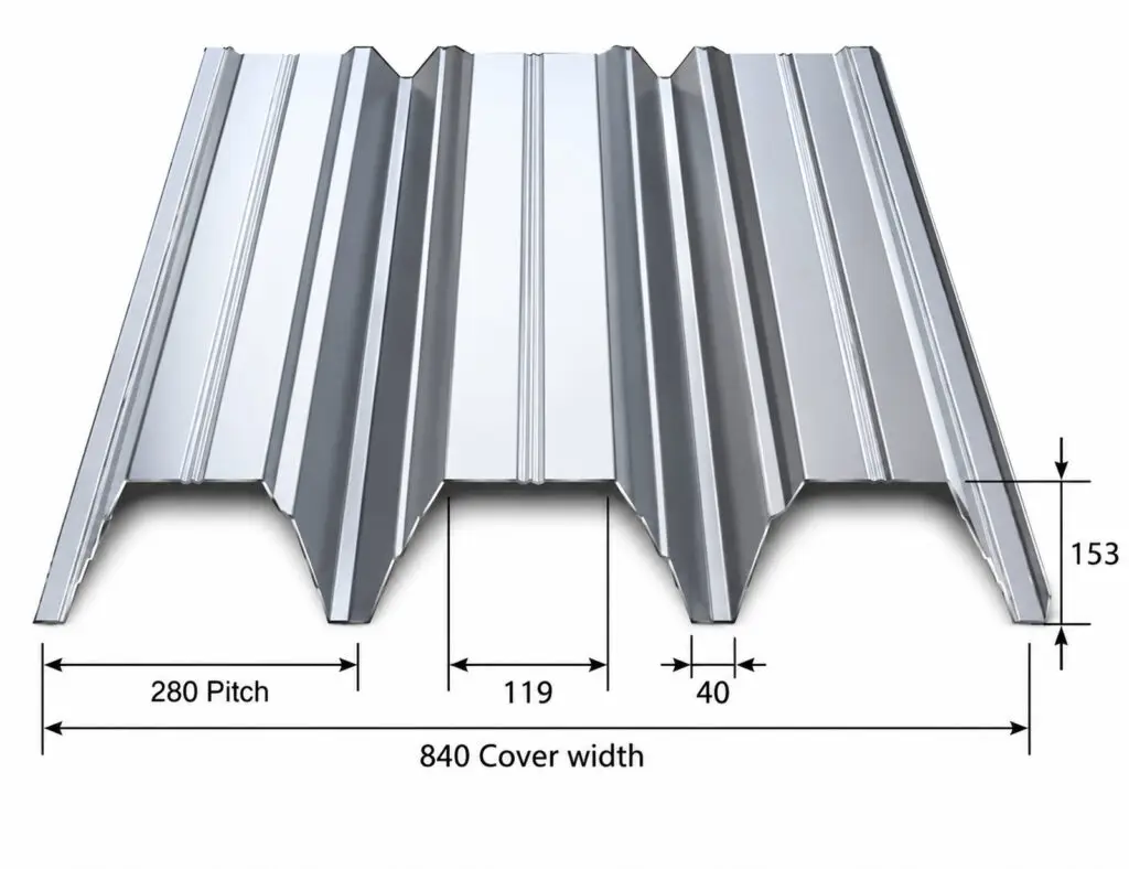 metal roof decking